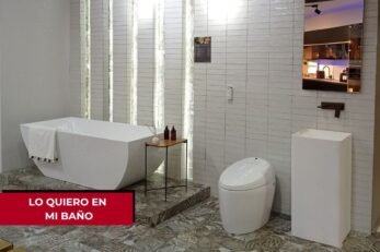 Remodelación de baño moderno diseñada por Francisco Cruz Interiores para vivienda residencial en Bogotá.