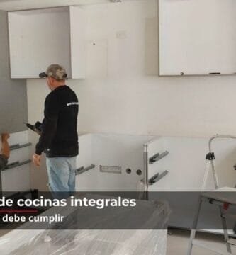 instalación de cocinas integrales en proyecto residencial en Usaquén, Bogotá