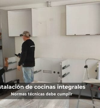 instalación de cocinas integrales en proyecto residencial en Usaquén, Bogotá