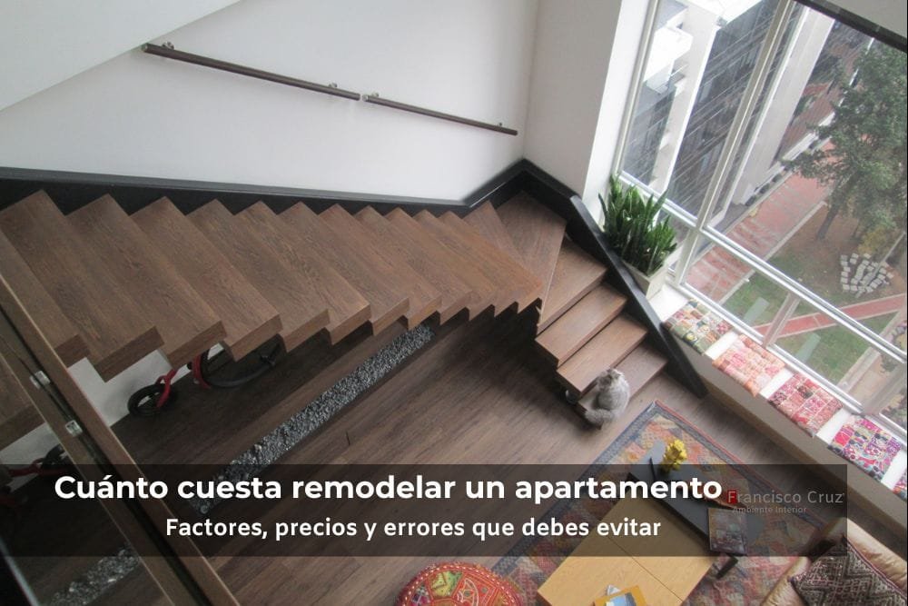 Remodelación integral de apartamento dúplex en Bogotá Francisco Cruz Interiores