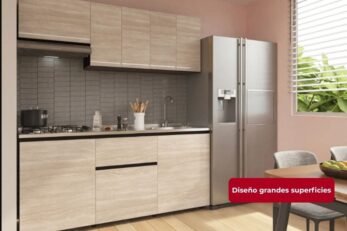 Cocina modular estándar de mercado lista para llevar 