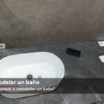 Me preguntan cómo remodelar un baño en Bogotá, mi recomendación es no comenzar por comprar materiales ni por remodelar.