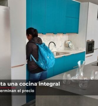 Cuanto cuesta una Cocina integral a medida diseñada y fabricada por Francisco Cruz Interiores en Bogotá
