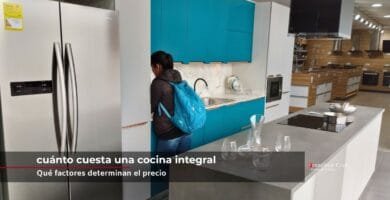 Cuanto cuesta una Cocina integral a medida diseñada y fabricada por Francisco Cruz Interiores en Bogotá