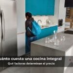 Cuanto cuesta una Cocina integral a medida diseñada y fabricada por Francisco Cruz Interiores en Bogotá
